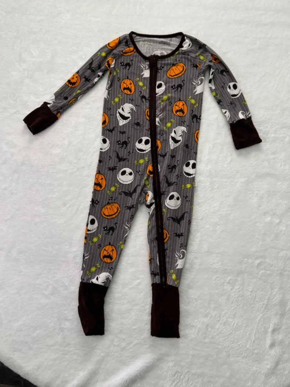 Little Sleepies OG DISNEY NIGHTMARE BEFORE CHRISTMAS Pajamas 6-12 Mo